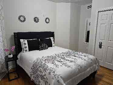 Fully furnished room with parking