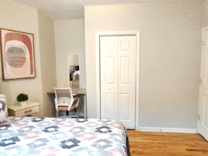 Large room with walking closet