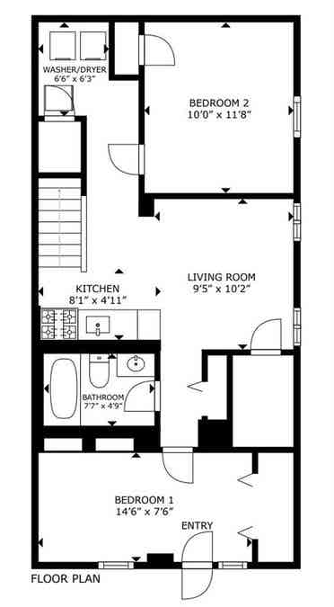 2 BR in Washington