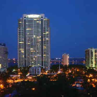 A private room in Brickell