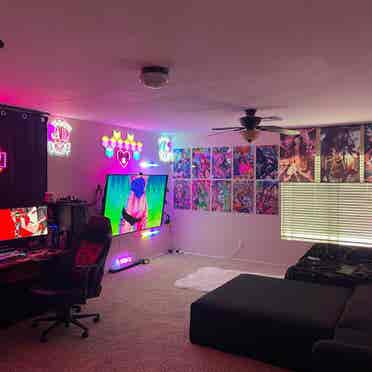 Home Theater! Anime/Game room!