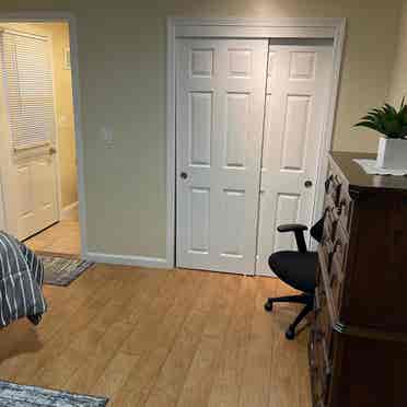 Newly remodeled room w/private BA