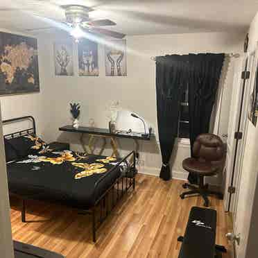 Furnished room for rent