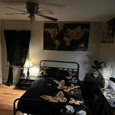 Furnished room for rent