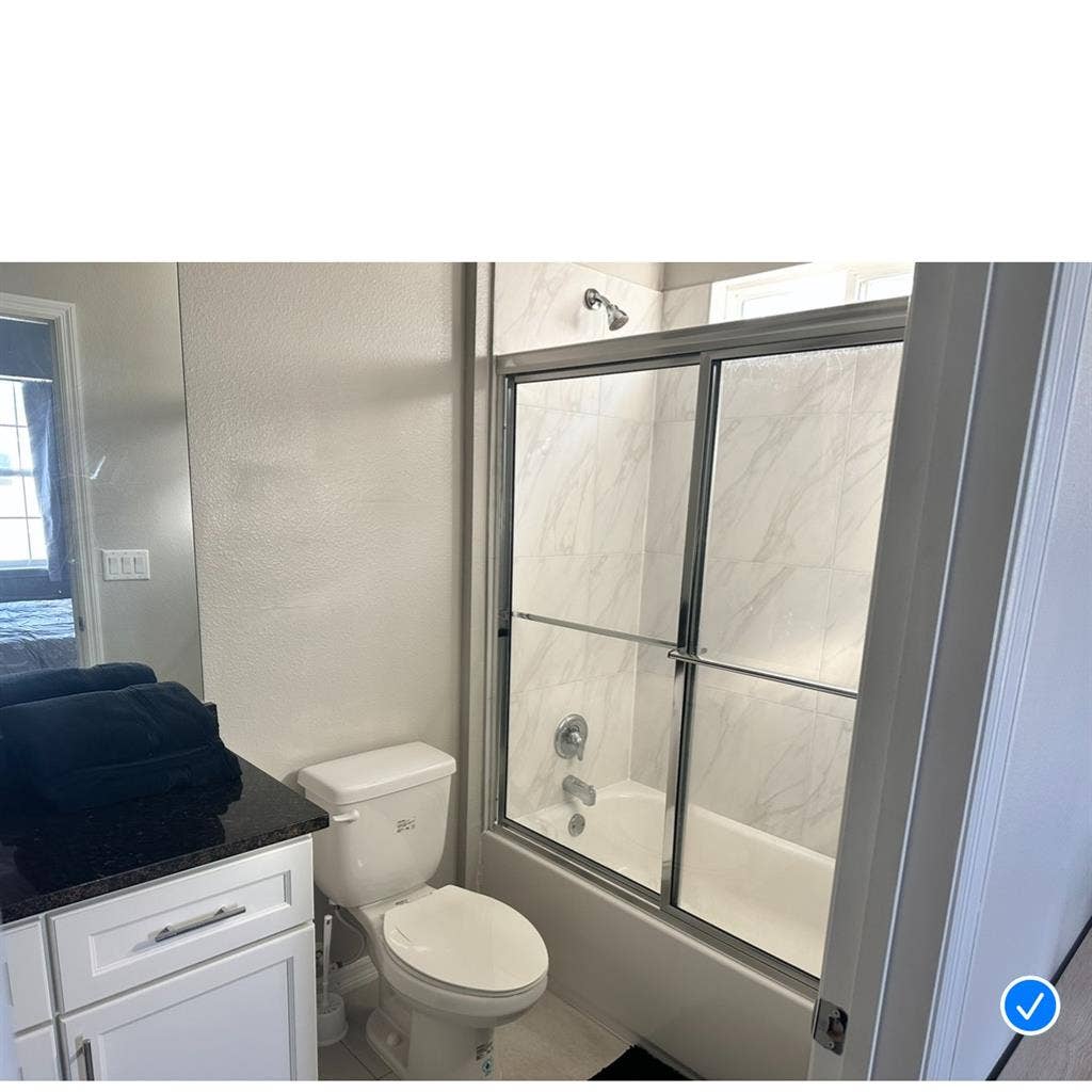 2 Rooms
 w attached baths available.