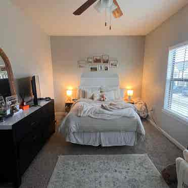 Bedroom available at the heights!