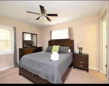 Rooms in house Raleigh S. of Garner