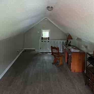 Loft Room w/ private half bath