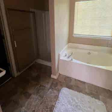 private bath walk in closet room