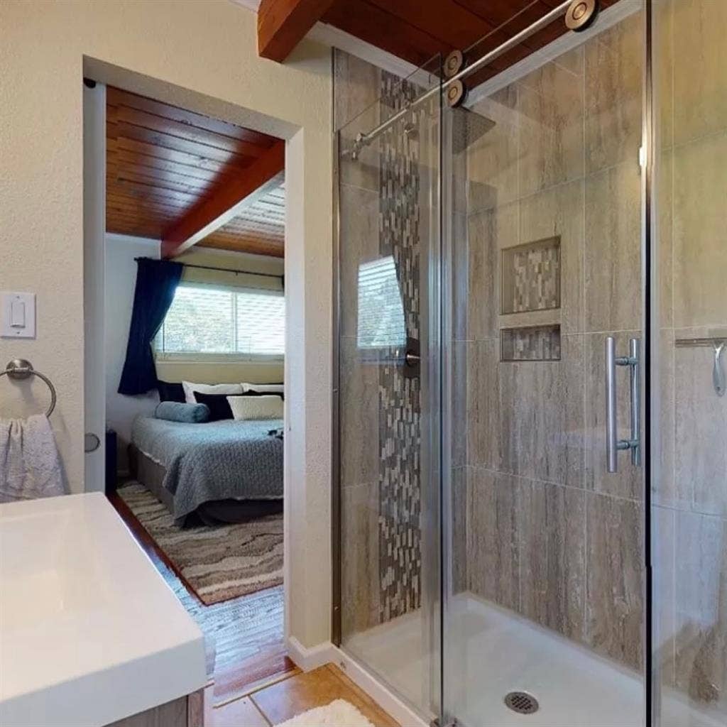 Master bedroom with private bath