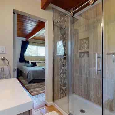 Master bedroom with private bath