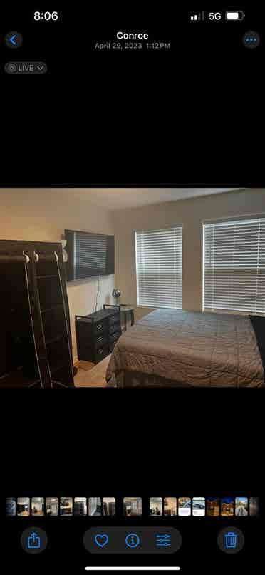 Fully furnished large rooms