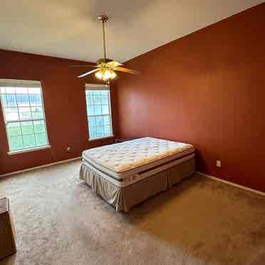 Master bedroom in Grand Prairie