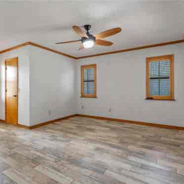 Masters bedroom and a Tiki Bar room