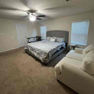 Furnished Master Bedroom