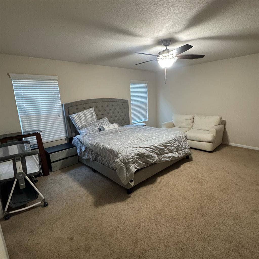 Furnished Master Bedroom