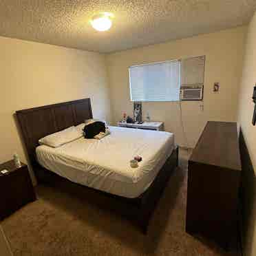 1 bedroom with possible bed