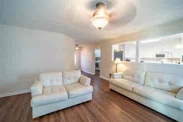 Master Bedroom in Remodeled Home