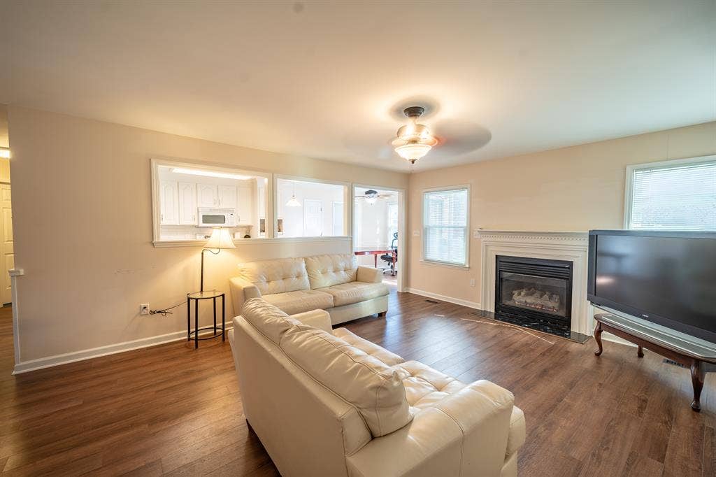 Master Bedroom in Remodeled Home