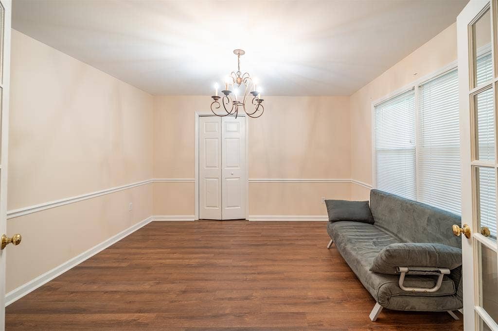 Master Bedroom in Remodeled Home