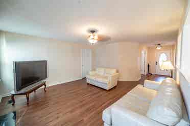 Master Bedroom in Remodeled Home