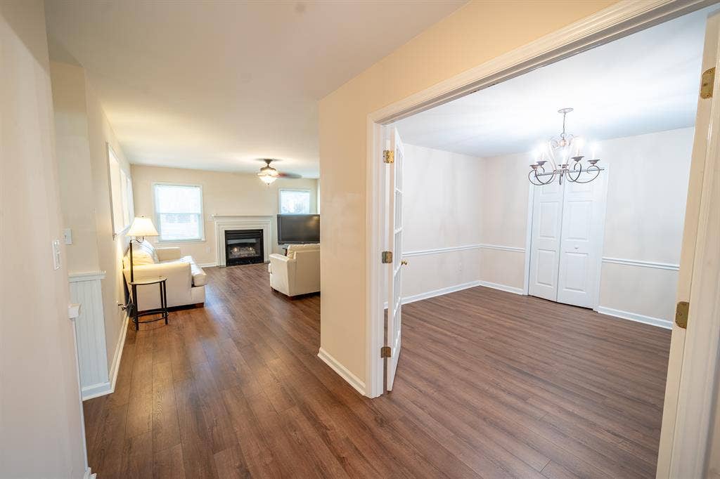 Master Bedroom in Remodeled Home