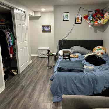 Basement bedroom in La Vista