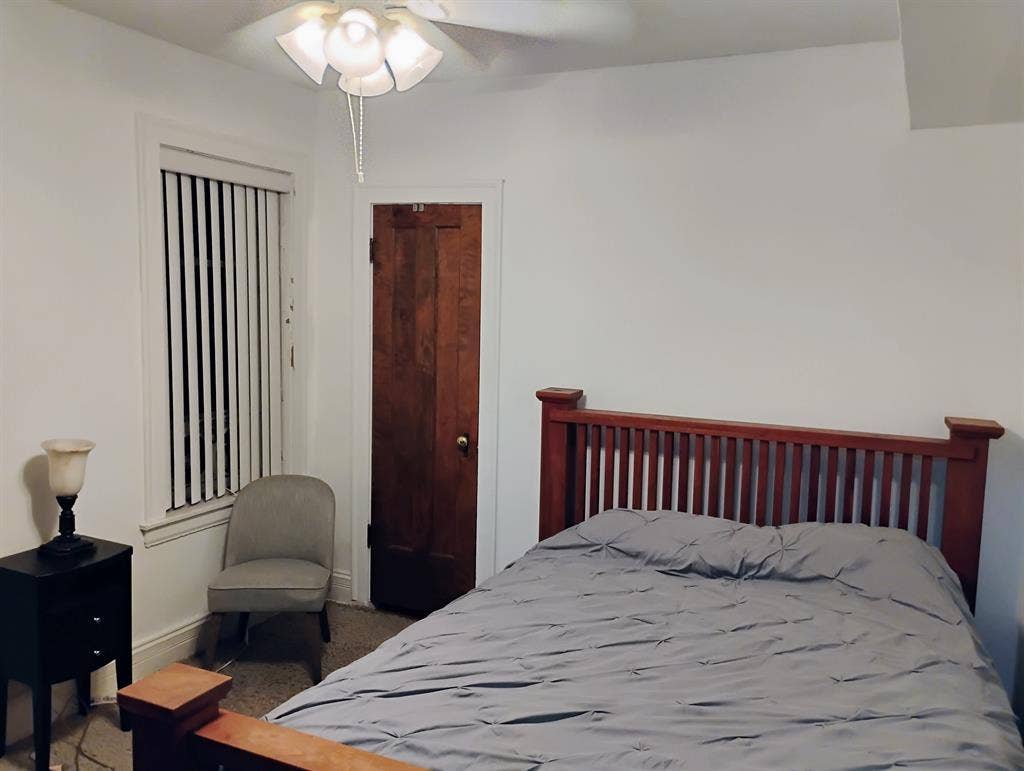 Large Furnished Bedroom