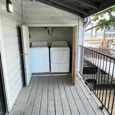 One bedroom with attached bathroom