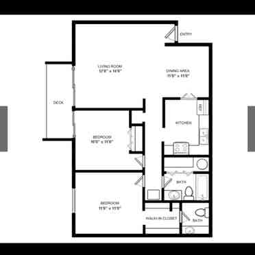 Apartment for sub-leasestarting Nov