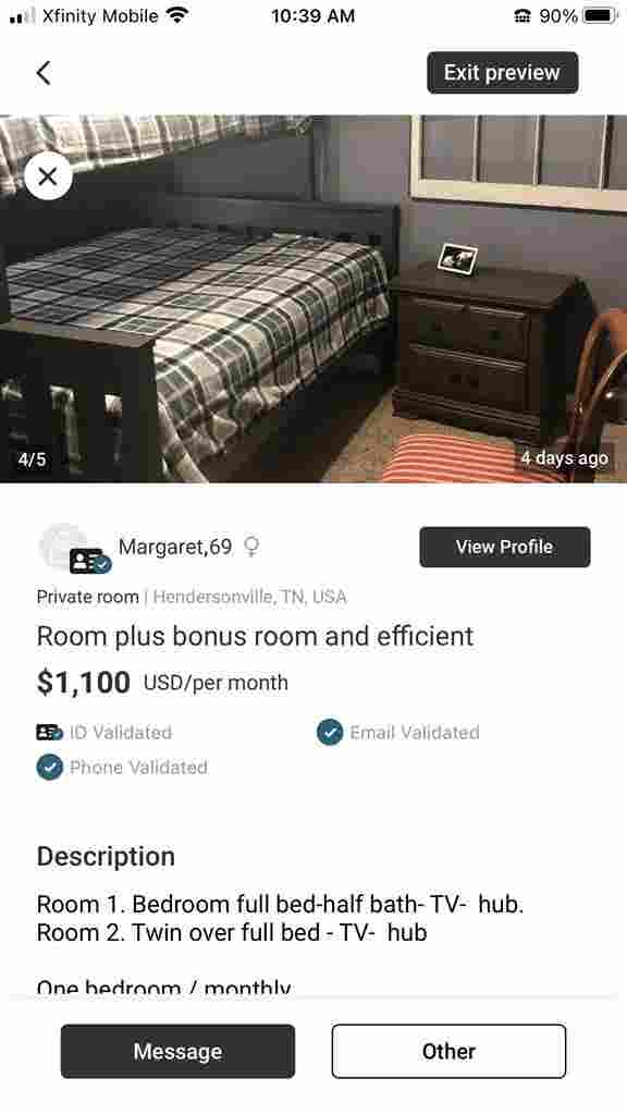 Room plus bonus room and efficient