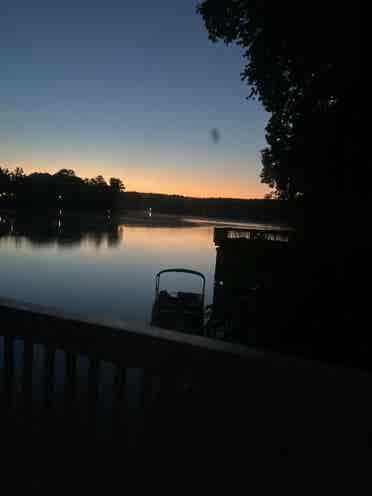 Furnished lake house suite