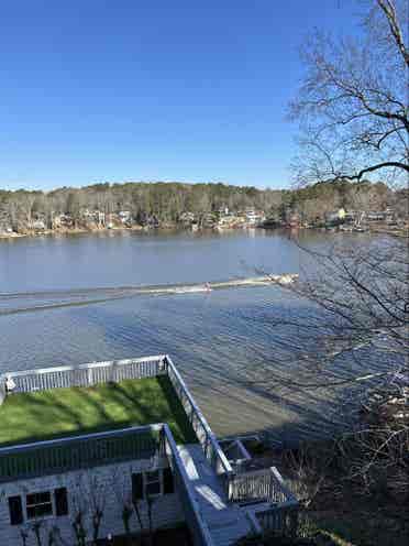 Furnished lake house suite