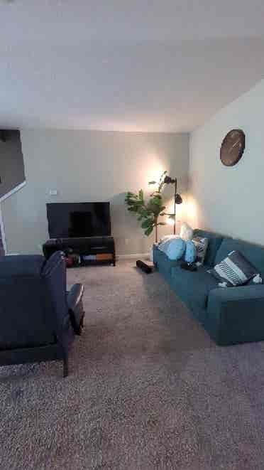 Private room available in townhome