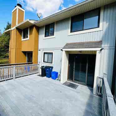 Fully furnished remodeled basement.