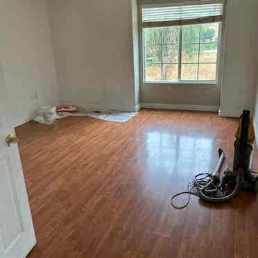 Large Bedroom with shared bathroom