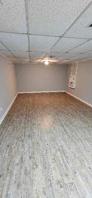 Two bedroom basement apartment