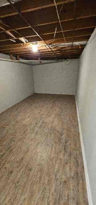 Two bedroom basement apartment