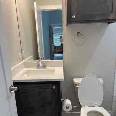 1 bed w/ private bathhroom