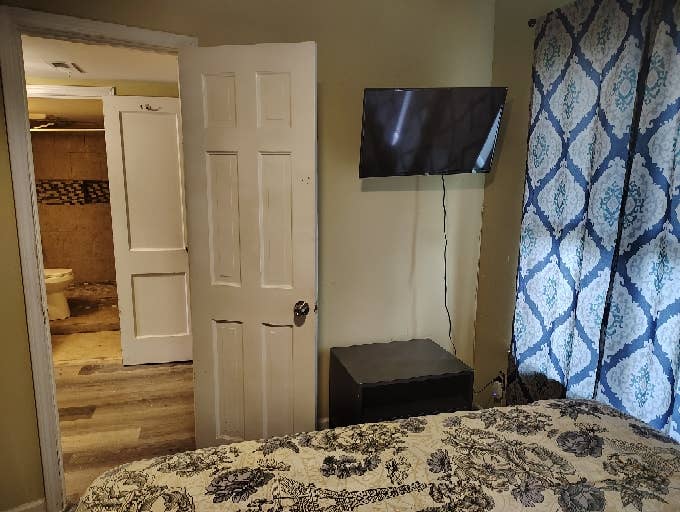 master bedroom with its own bath