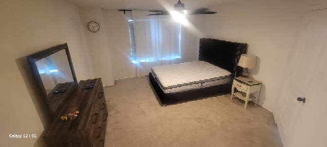 Large furnished room for rent