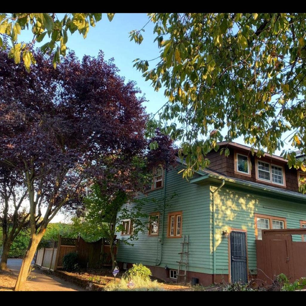 Master bedroom in North Portland