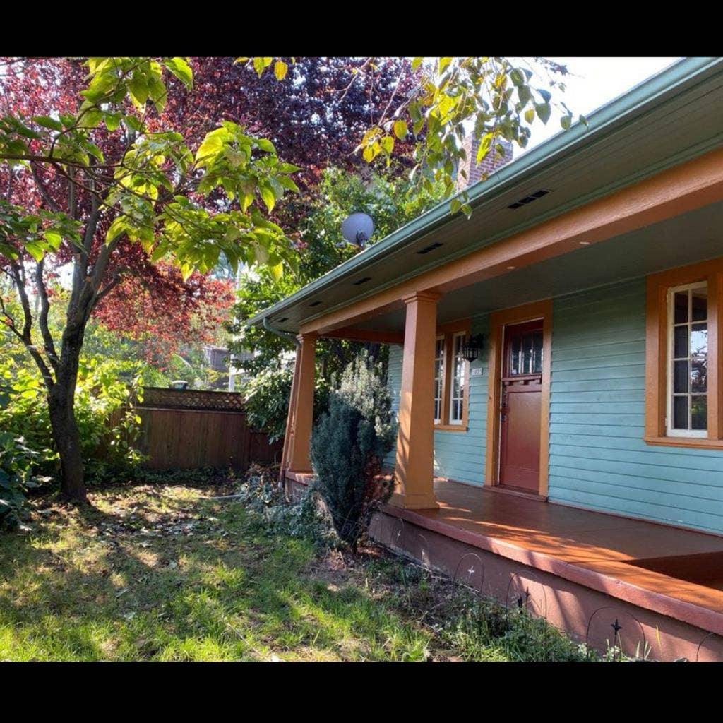 Master bedroom in North Portland