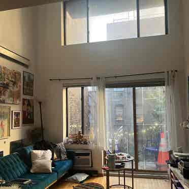 ROOM AVAILABLE
 EAST VILLAGE DUPLEX