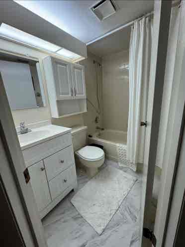 Great room in wooded condominium