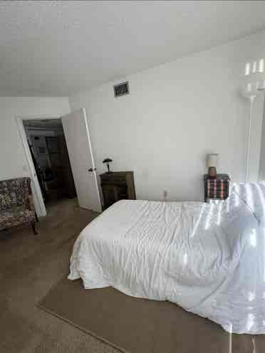 Great room in wooded condominium