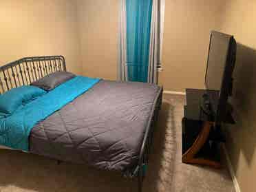 large spacious room available now!