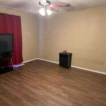 large spacious room available now!