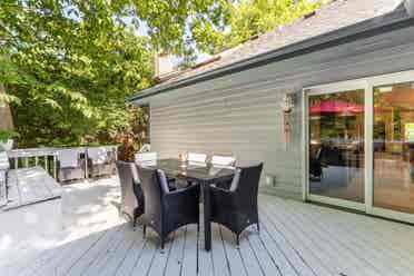 Two beds with private kitchen