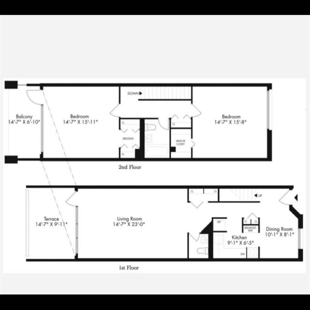 Duplex apartment ,  square feet